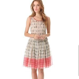 Red Valentino Nautical Knots dress size 38
